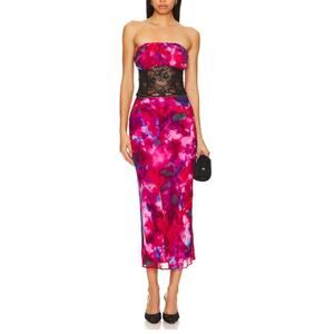 Lovers and Friends Phoenix Maxi Skirt Tube Top SET